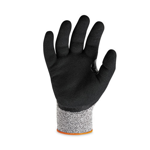 Proflex 7031 Ansi A3 Nitrile-coated Cr Gloves, Gray, Large, Pair