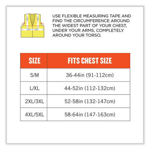 Glowear 8262frz Class 2 Fr Surveyor Zip Vest, Tencel/modacrylic/para-aramid/kevlar, 2x-large/3x-large, Lime