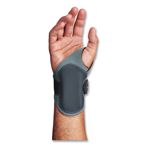 Proflex 4020 Lightweight Wrist Support, 2x-large, Fits Right Hand, Gray