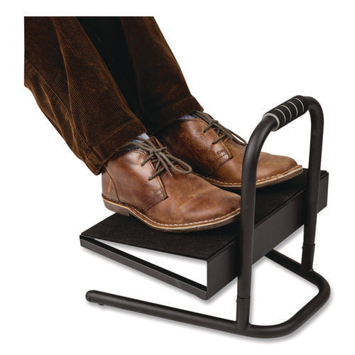 Adjustable Height Tilt Foot Rest, 14.25 X 15 D X 14.5 H, Black