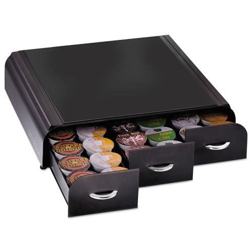 Anchor 36 Capacity Coffee Pod Drawer, 13.46 X 12.87 X 2.72, Black