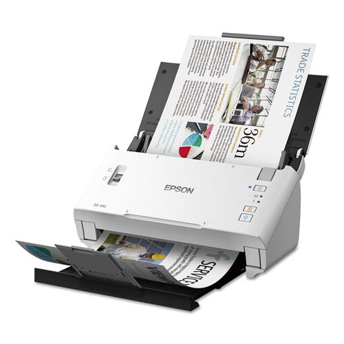 Ds-410 Document Scanner, 600 Dpi Optical Resolution, 50-sheet Duplex Auto Document Feeder