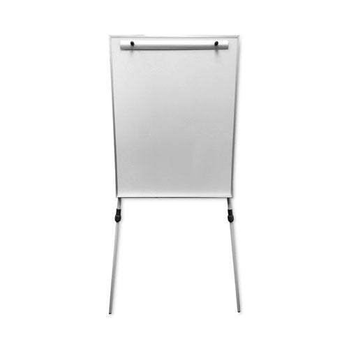 Adjustable Dry Erase Board, 27.5" X 32", White Surface, Satin Aluminum Frame