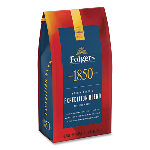 Coffee, Expedition Blend, Medium Roast, Ground, 12 Oz Bag