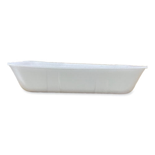 Meat Trays, #20k, 12 X 8.7 X 2.45, White, 125/carton