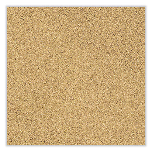 Aluminum-frame Natural Corkboard, 24" X 18", Tan Surface, Satin Aluminum Frame