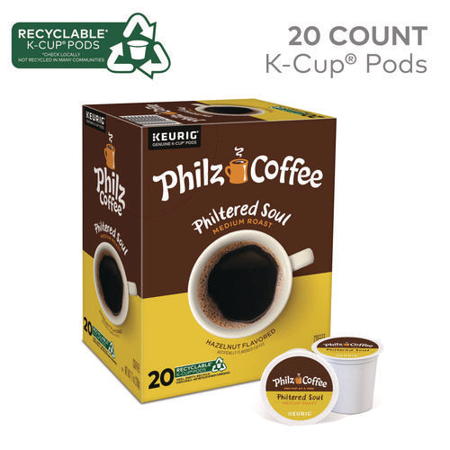 Philtered Soul K Cups, Hazelnut, 80/carton