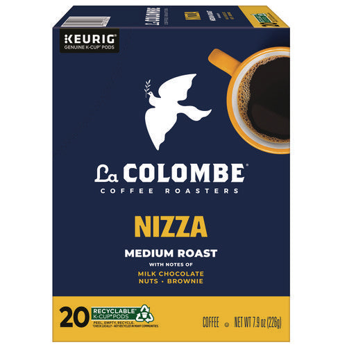 Coffee K-cup Pods, Nizza Medium Roast, 20/box