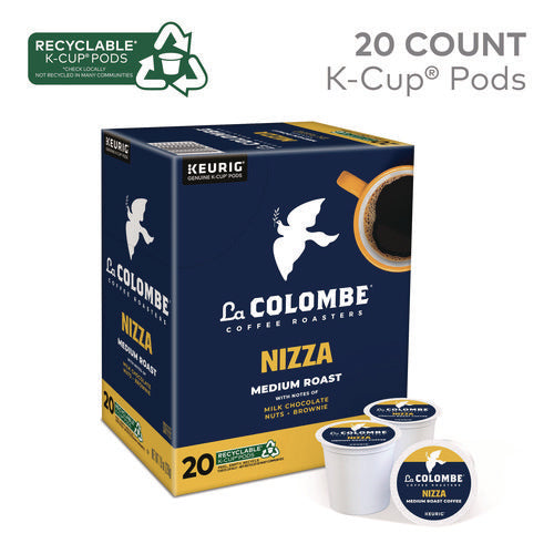 Coffee K-cup Pods, Nizza Medium Roast, 20/box