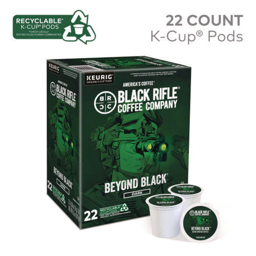 Beyond Black Coffee K-cups, 88/carton