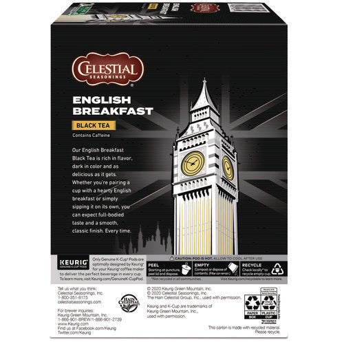 English Breakfast Black Tea K-cups, 96/carton