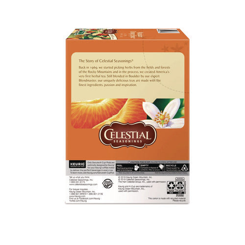 Mandarin Orange Spice Herb Tea K-cups, 96/carton