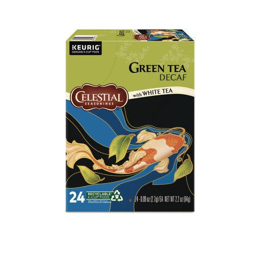 Decaffeinated Green Tea K-cups, 96/carton