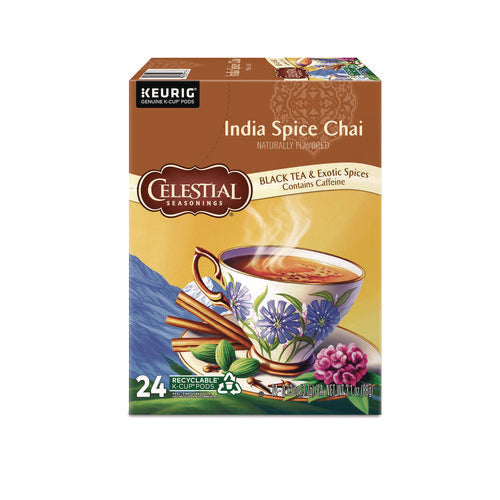 India Spice Chai Tea K-cups, 96/carton