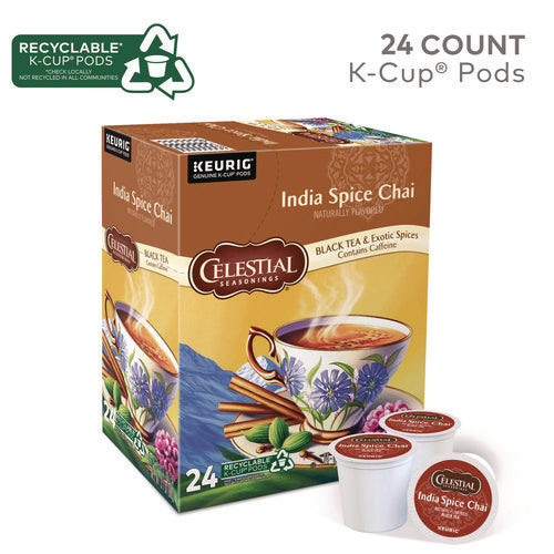 India Spice Chai Tea K-cups, 24/box