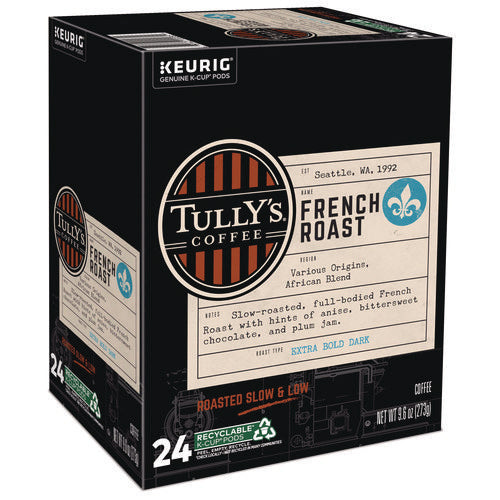 French Roast Coffee K-cups, 24/box