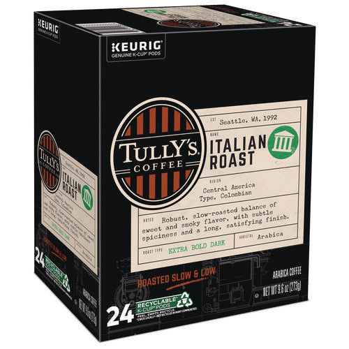 Italian Roast Coffee K-cups, 96/carton