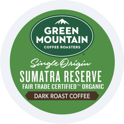 Fair Trade Organic Sumatran Extra Bold Coffee K-cups, 24/box