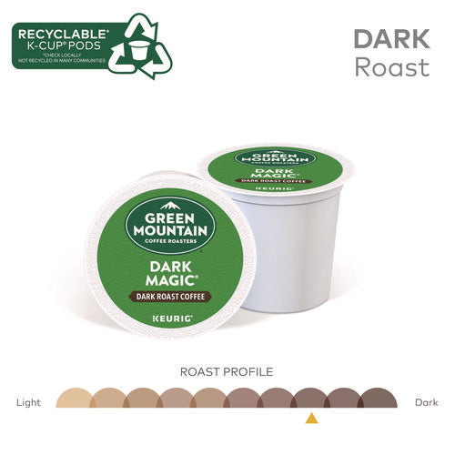 Dark Magic Extra Bold Coffee K-cup Pods, 96/carton