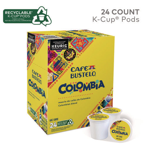 100 Percent Colombian K-cups, 96/carton