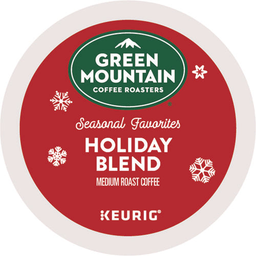 Holiday Blend K-cups, Medium Roast, 24/box