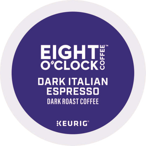 Dark Italian Espresso Coffee K-cups, 24/box