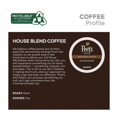 House Blend Coffee K-cups, 22/box