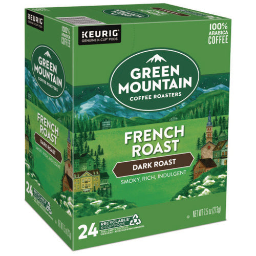 French Roast Coffee K-cups, 96/carton