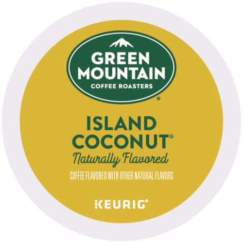 Island Coconut Coffee K-cup Pods, 24/box