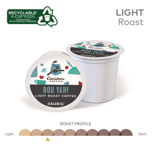 Bou Yah K-cup Pods, Light Roast, 22/box