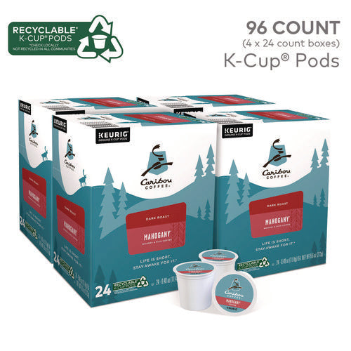 Mahogany Coffee K-cups, 96/carton