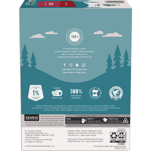 Mahogany Coffee K-cups, 96/carton