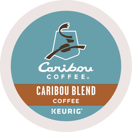 Caribou Blend Coffee K-cups, 96/carton