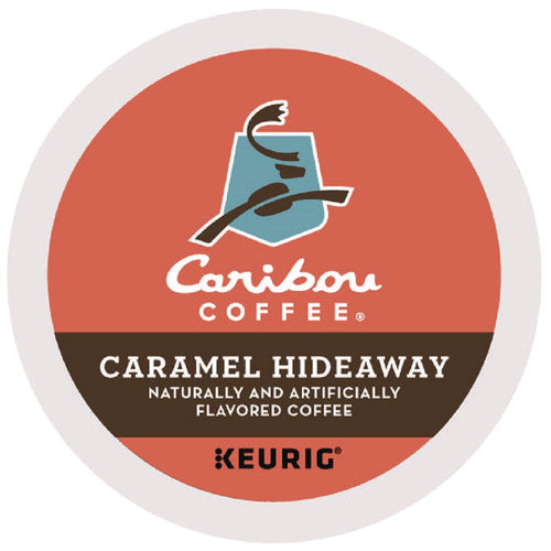 Caramel Hideaway K-cups, Mild Roast, 24/box