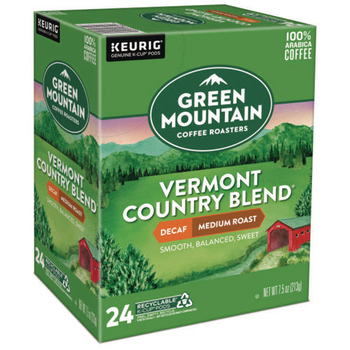 Vermont Country Blend Decaf Coffee K-cups, 96/carton