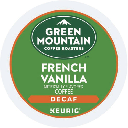 French Vanilla Decaf Coffee K-cups, 24/box