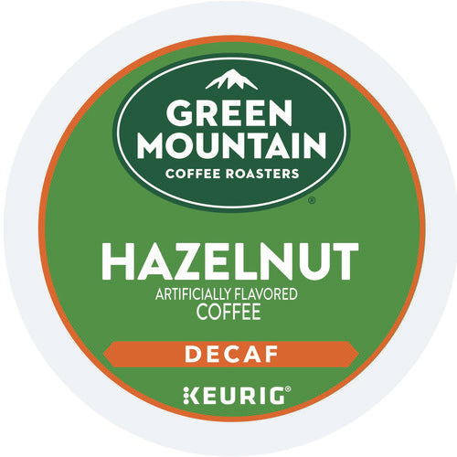 Hazelnut Decaf Coffee K-cups, 24/box