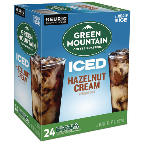 Hazelnut Cream Brew Over Ice Coffee K-cups, 24/box