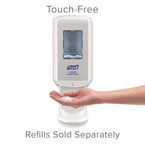 Cs8 Hand Sanitizer Dispenser, 1,200 Ml, 5.79 X 3.93 X 15.64, White