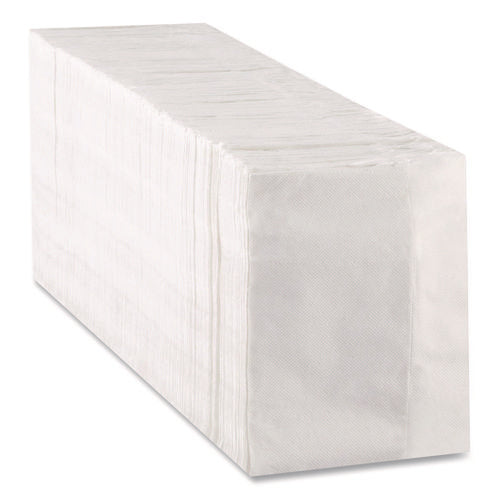 Interfold Napkin Refills, 1-ply, 13 X 12, White, 600 Napkins/pack,12 Packs/carton