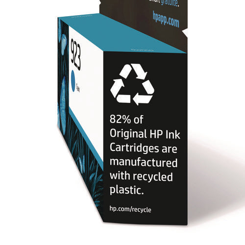 Hp 923 (4k0t0ln) Cyan Original Ink Cartridge