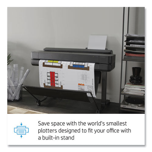 Designjet T630 36" Large-format Wireless Plotter Printer