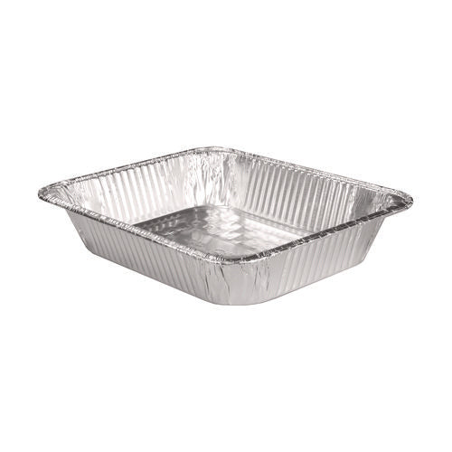 Aluminum Steam Table Pans, Half-size Deep, 2.56" Deep, 10.38 X 12.75, 100/carton