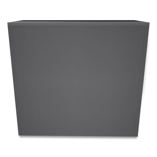 Brigade 600 Series Lateral File, 3 Legal/letter-size File Drawers, Charcoal, 42" X 18" X 39.13"