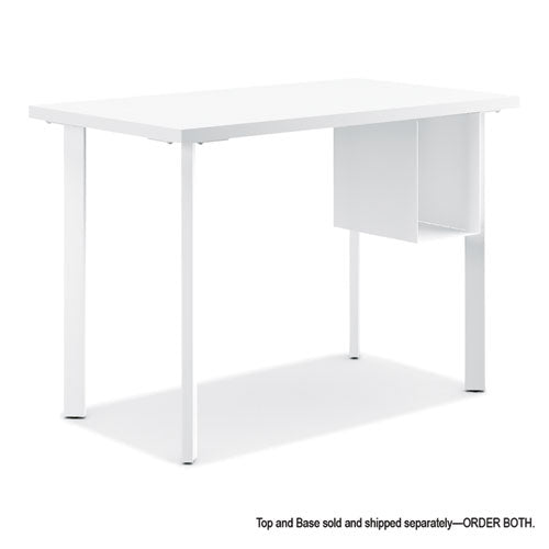 Coze Writing Desk Worksurface, Rectangular, 42" X 24", Designer White