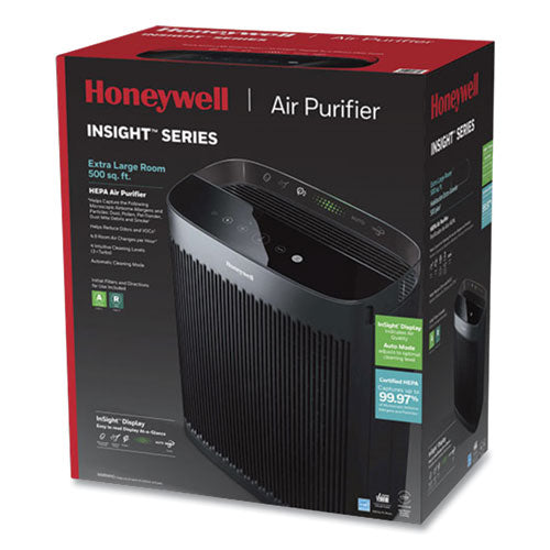 Insight Air Purifier Hpa5300b, 500 Sq Ft Room Capacity, Black