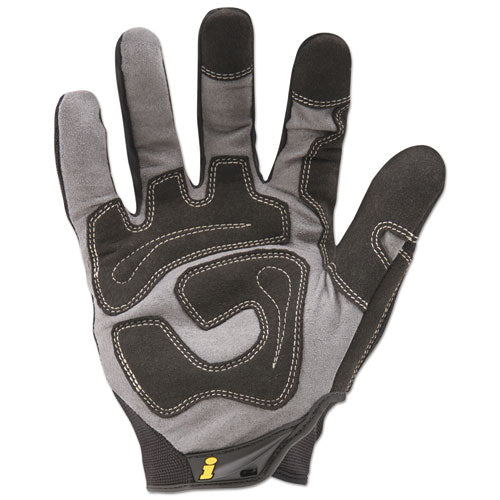 General Utility Spandex Gloves, Black, Large, Pair