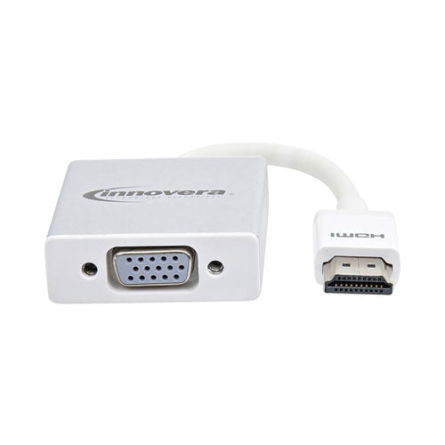 Hdmi To Svga Adapter, 6", White