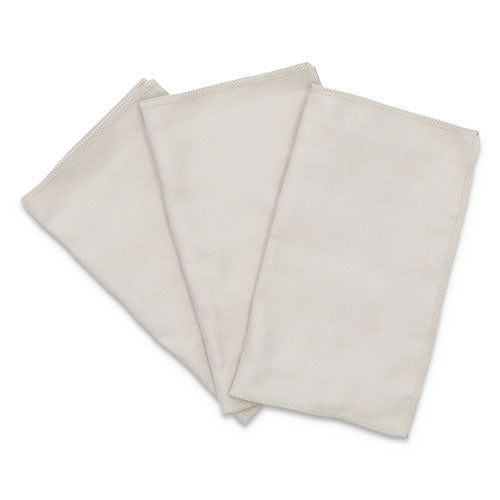 Microfiber Cleaning Cloths, 6 X 7, Unscented, Gray, 3/pack