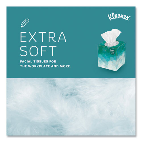 Boutique White Facial Tissue For Business, Pop-up Box, 2-ply, 95 Sheets/box, 6 Boxes/pack